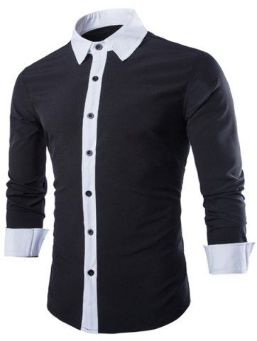 RoseGal Shirt Collar Long Sleeve Shirt