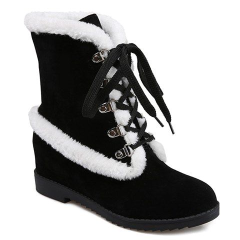 RoseGal Increased Internal Design Snow Boots For Women