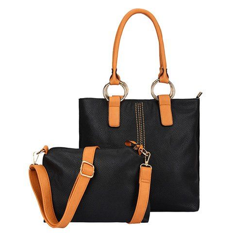 RoseGal Stitching Design Tote Bag For Women