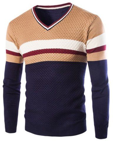 RoseGal V Neck Long Sleeves Sweater