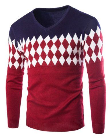 RoseGal V Neck Long Sleeves Sweater