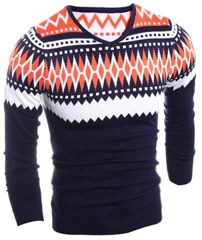 RoseGal V Neck Long Sleeve Sweater