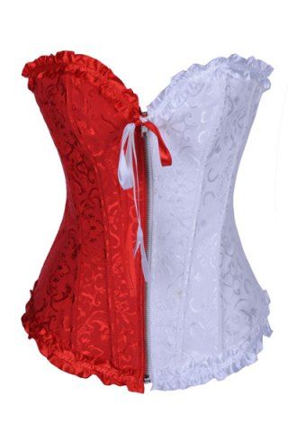 RoseGal Hit Out Lace Bowknot Corset