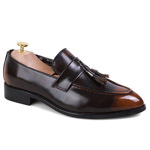 RoseGal PU Leather Design Formal Shoes For Men