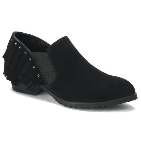 RoseGal Elastic Band Design Ankle Boots For Women