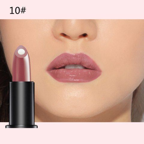 RoseGal 10 Colours Natural Red Wine Polyphenol Gel Filling Glossy Moisturizing Lipstick
