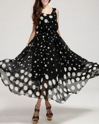 polka dot dress